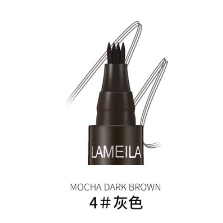 Lameila Eyebrow Waterproof Natural Eyebrow Pen Four-claw Eye Brow Tint Fork Tip Long Lasting cjr 784