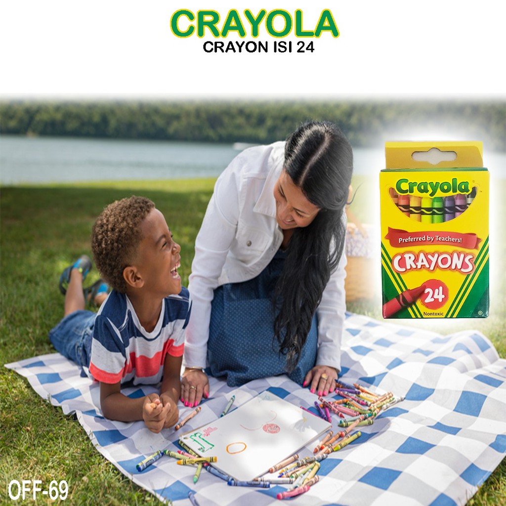 

Crayola Washable Crayon Nontoxic Crayon