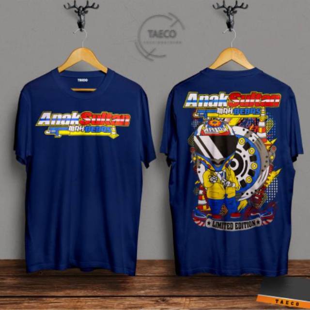 T SHIRT KAOS  MOTOR KAOS  ANAK  SULTAN LENGAN PENDEK KAOS  