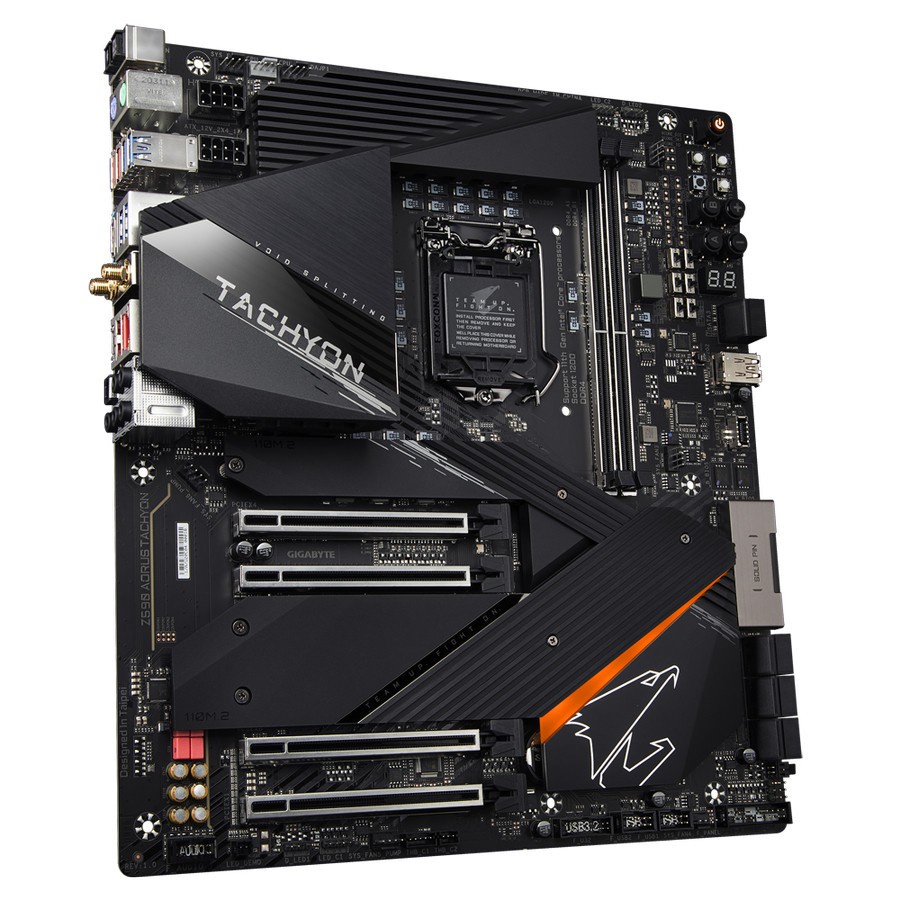 Motherboard Gigabyte Z590 Aorus Tachyon (LGA1200, Z590,DDR4, USB3.2)