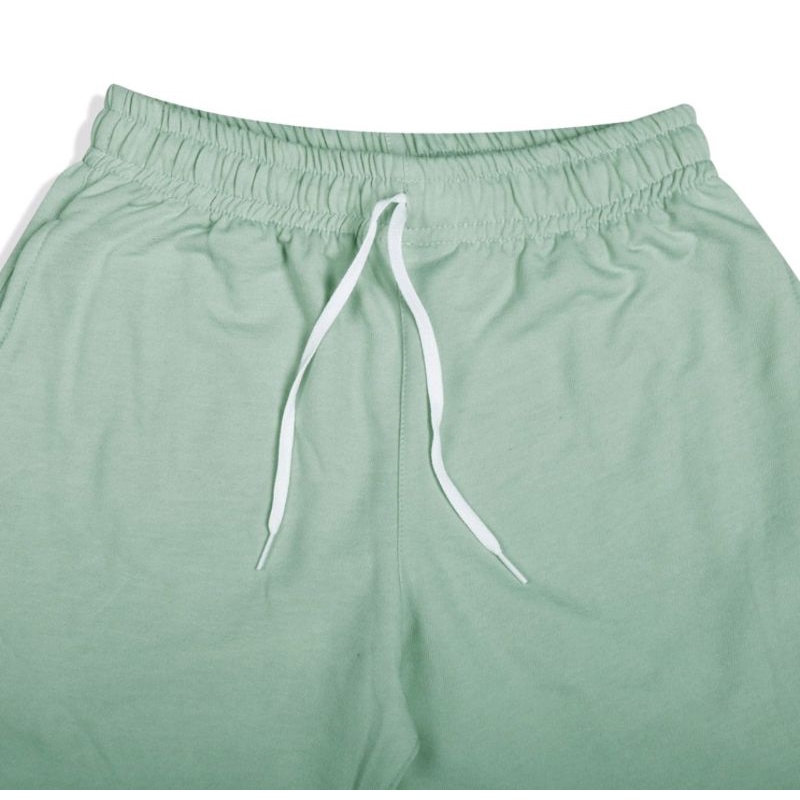 Rifle.co | Celana pendek pria wanita | boardshort hijau mint | sweatpants | Boxer |celana pendek sage muda