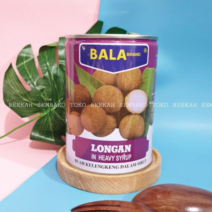 

BALA Brand Longan 565 gr / Buah Kelengkeng Kaleng Longans