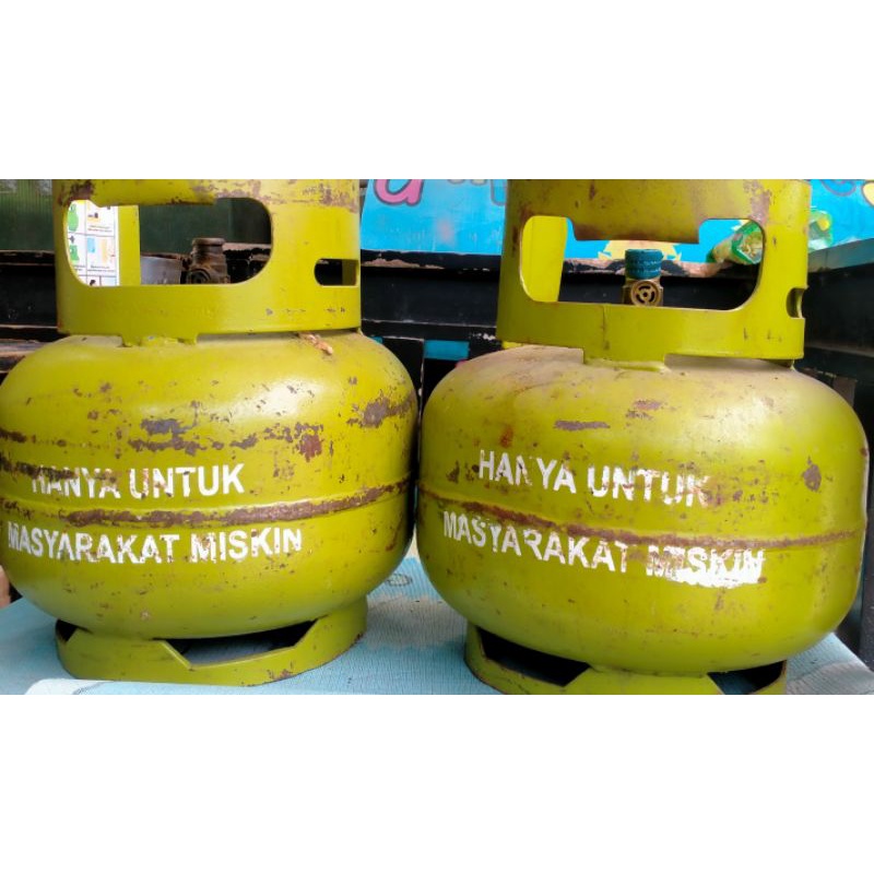 tabung gas kecil,tabung kosong gas 3 kg.