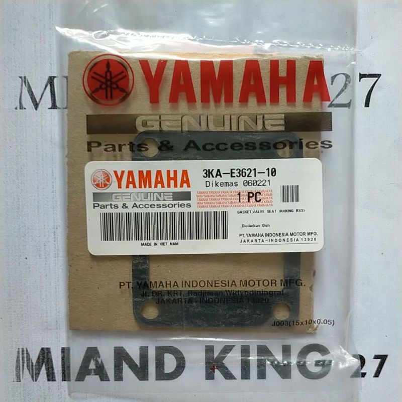 PACKING PAKING GASKET MEMBRAN RX KING ORIGINAL YAMAHA YGP