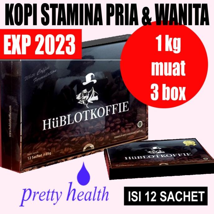 

Hublot- Coffee - Kopi Hublot- Isi 12 Sachet Original