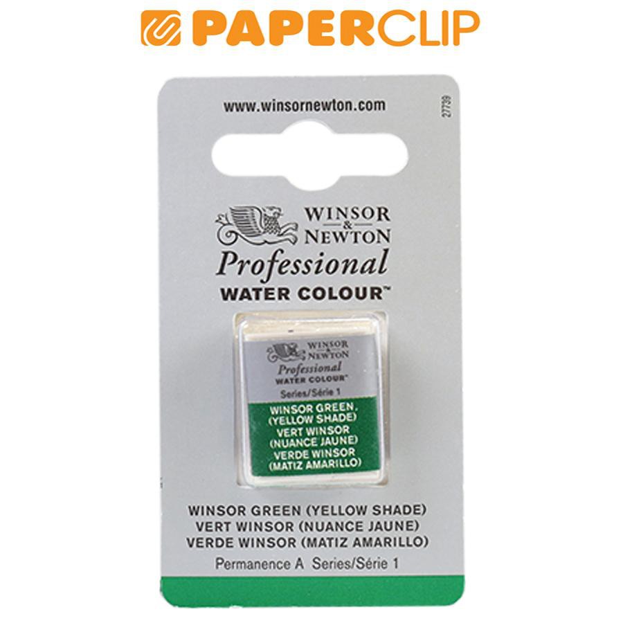 

PROFESSIONAL HALF PAN WINSOR & NEWTON S1 0101721CWC WINSOR GREEN (YELLOW SHADE)