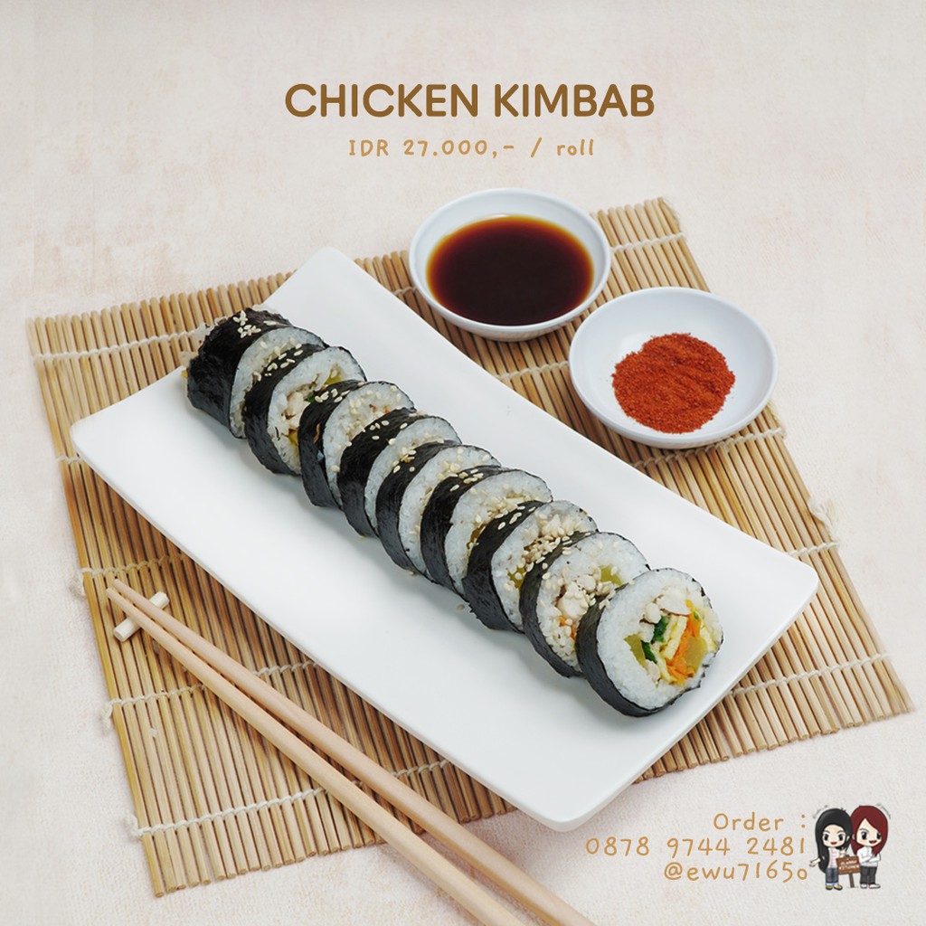 

Chicken Kimbab Homemade