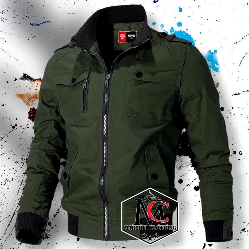 RCL - JAKET BOMBER PARKA SUMMIT KANVAS PRIA