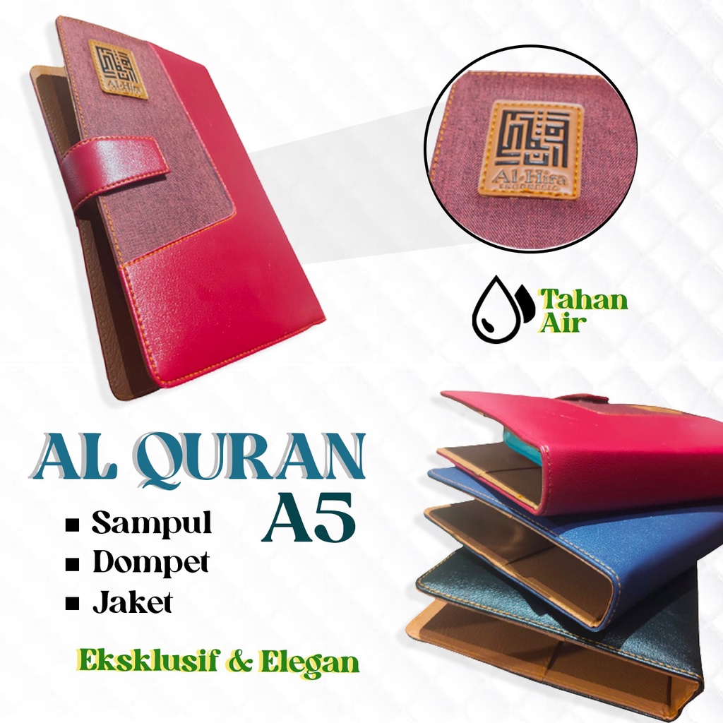 

Cover Dompet Jaket Sampul Quran Agenda A5 (15x21) Terlaris