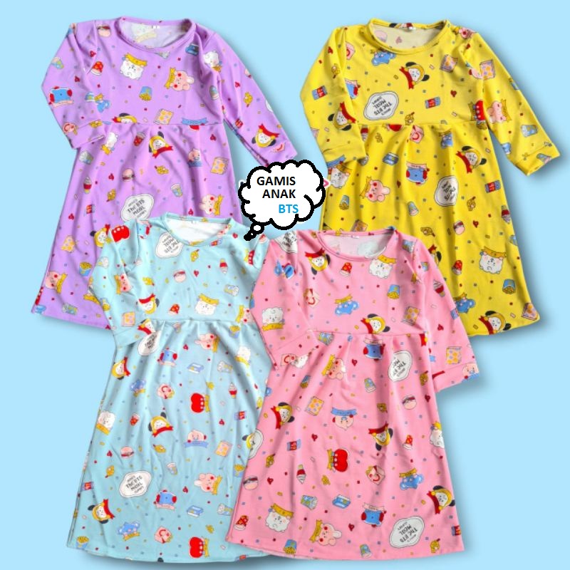 GAMIS ANAK BTS 1-5 TAHUN