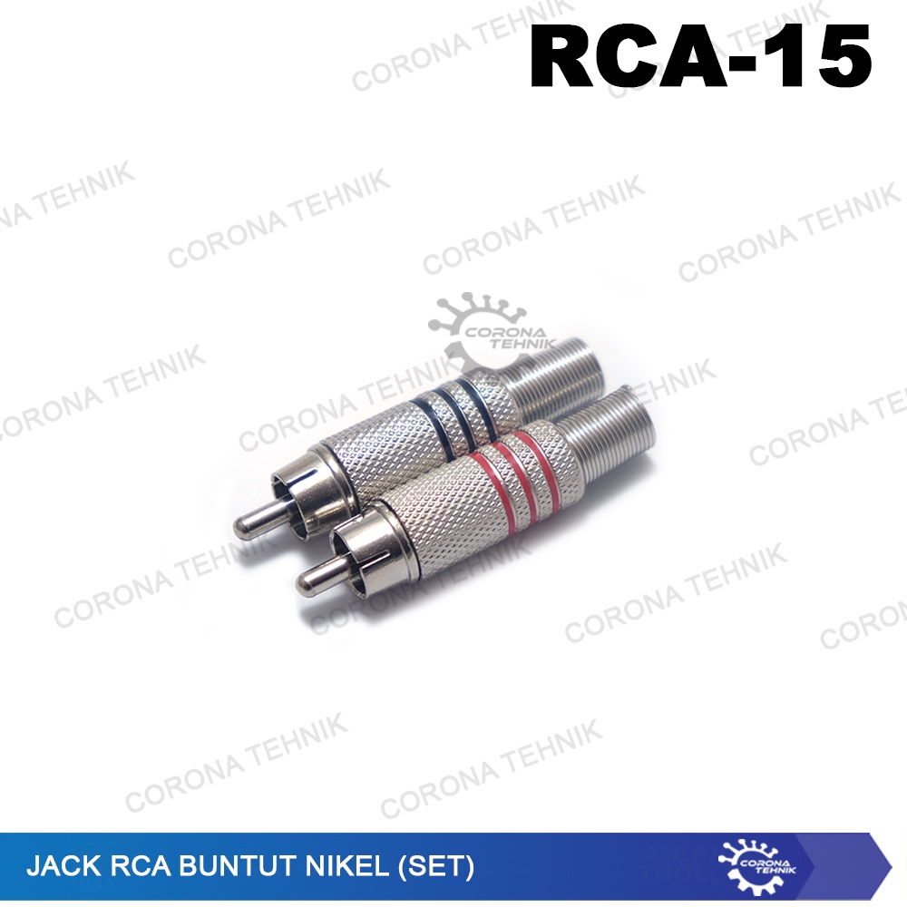 Buntut Nikel Set Jack RCA