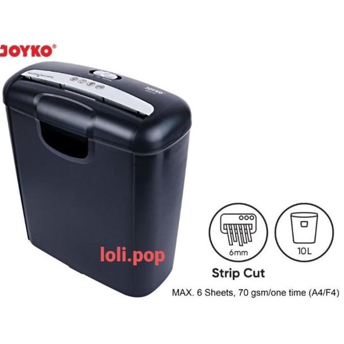 

MESIN PENGHANCUR POTONG KERTAS JOYKO SHD 03 / PAPER SHREDDER SHD03
