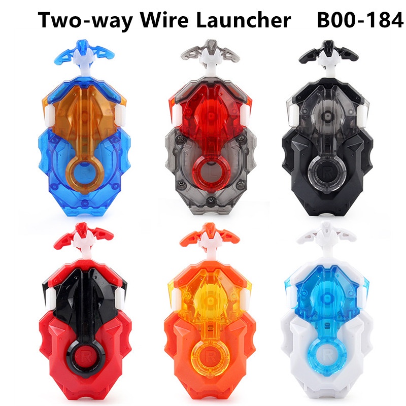 Mainan Gasing Beyblade Burst Launchers Custom Kanan Dan Kiri Untuk Anak