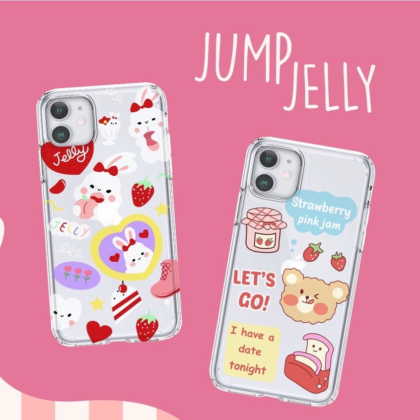 Jump Jelly printing anticrack case oppo 6 pro a16k a16e RENO 6 a78 a58 5G a95 5g 5z neo 5 neo 7 a37 