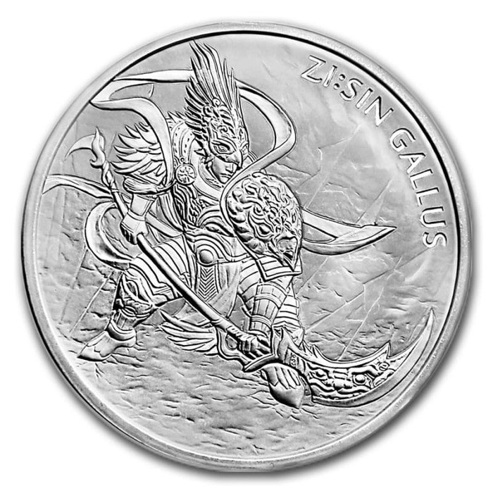 Koin Perak 2017 ZI:SIN GALLUS 1oz Silver Coin (Edisi Perdana)