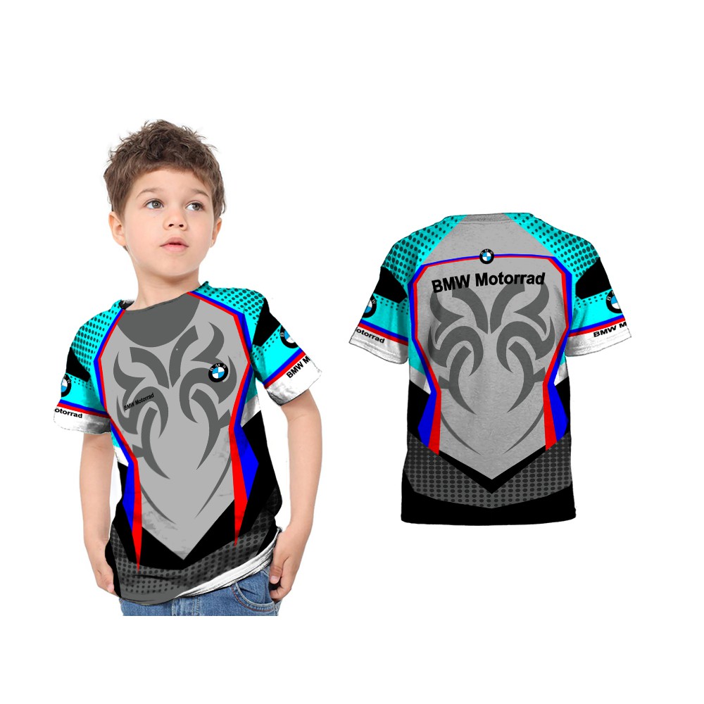 Kaos Anak BMW Motorrad Custom Fullprint