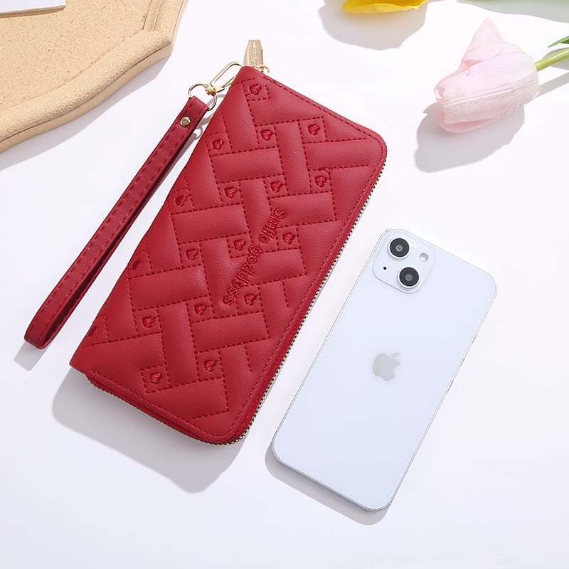 ASIN829 Dompet Panjang Wanita Terbaru D306 Import Bahan Halus Dompet Panjang Wanita