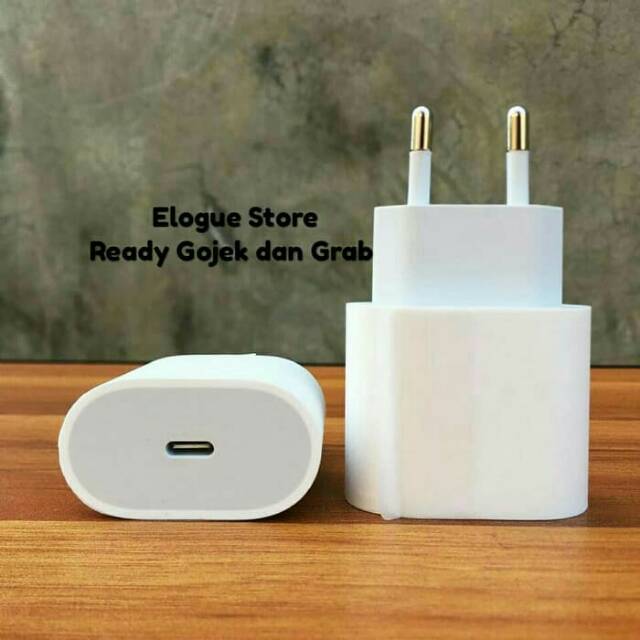 Charger Ipad Pro Iphone 8 X Xs Xr Usb Type C 18W 18 Watt Fast Charging