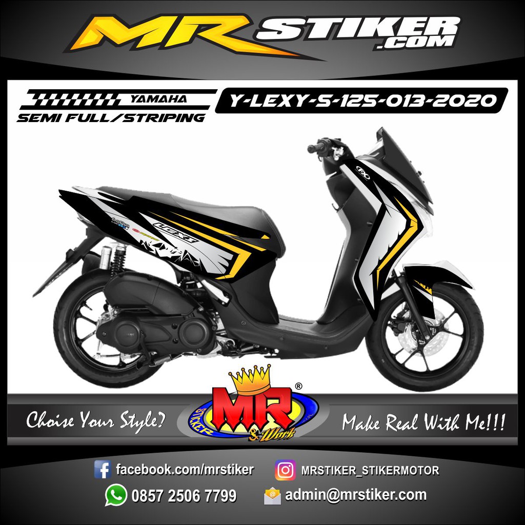 Jual Decal SemiFull Motor Yamaha Lexi 125 Modify Body Kit Trendy Kece Indonesia Shopee Indonesia Jual Decal SemiFull Motor Yamaha Lexi 125 Modify Body Kit Trendy Kece Indonesia Shopee Indonesia
