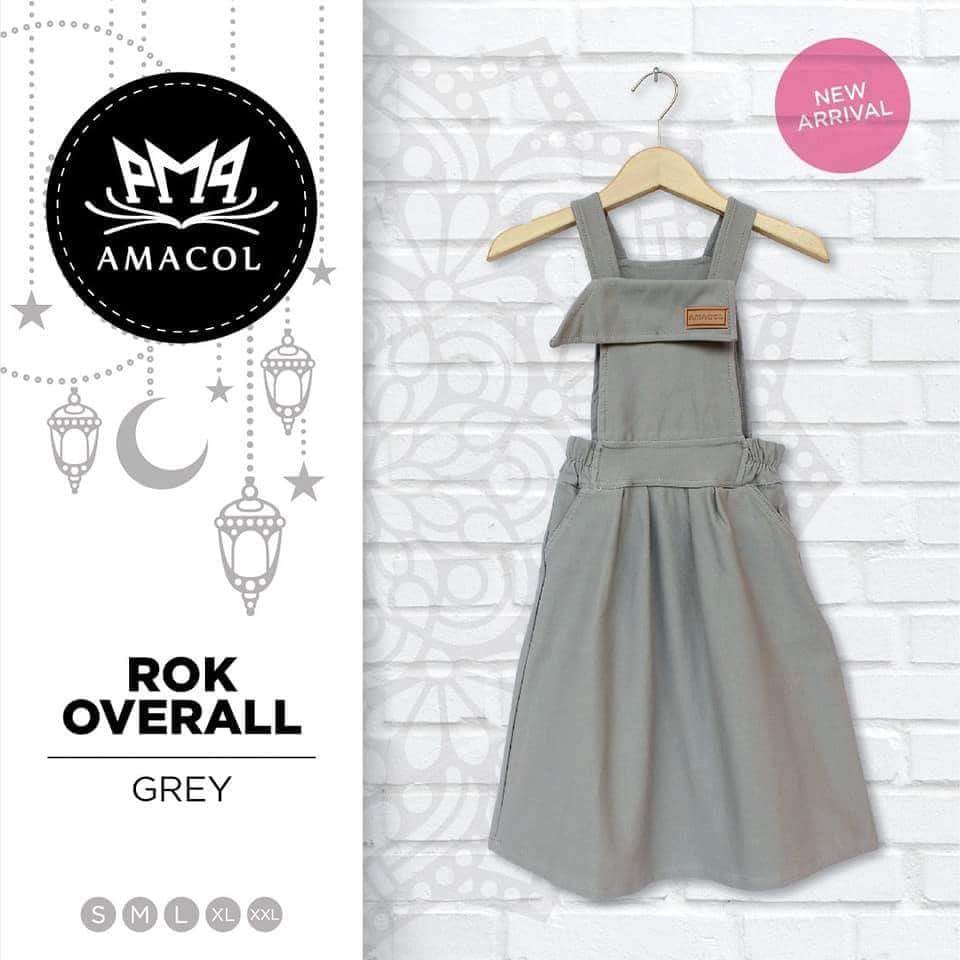 Jumper Anak merk AMACOL overall rok Lengan Panjang