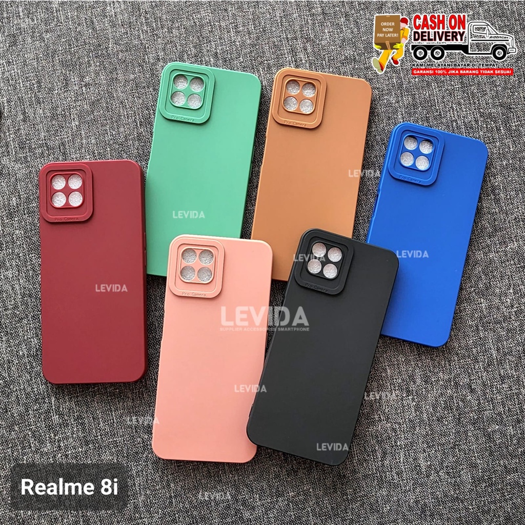 Realme 8I Realme C11 Realme C12 case Pro Kamera Warna Macaron Case Realme 8I Realme C11 Realme C12  
