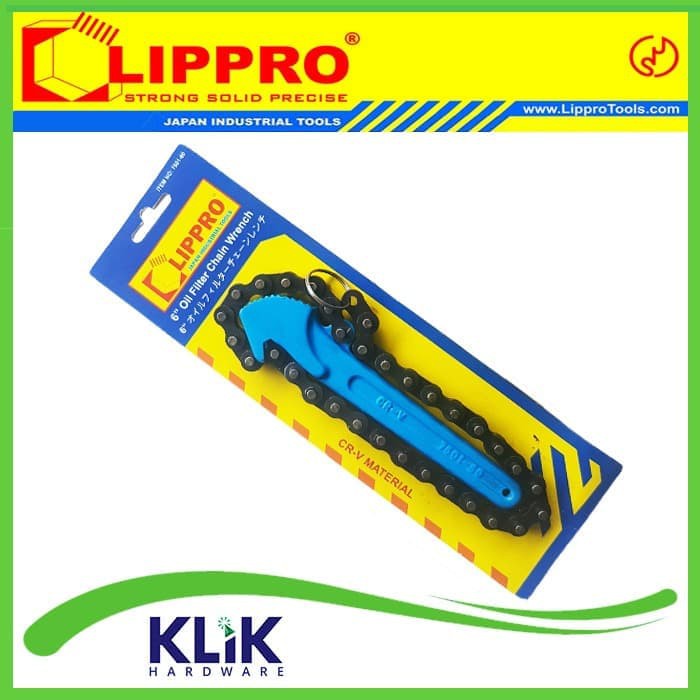 Lippro Kunci Oli Filter 6 Inch Rantai 150 mm - Oil Filter Wrench Chain 6&quot;