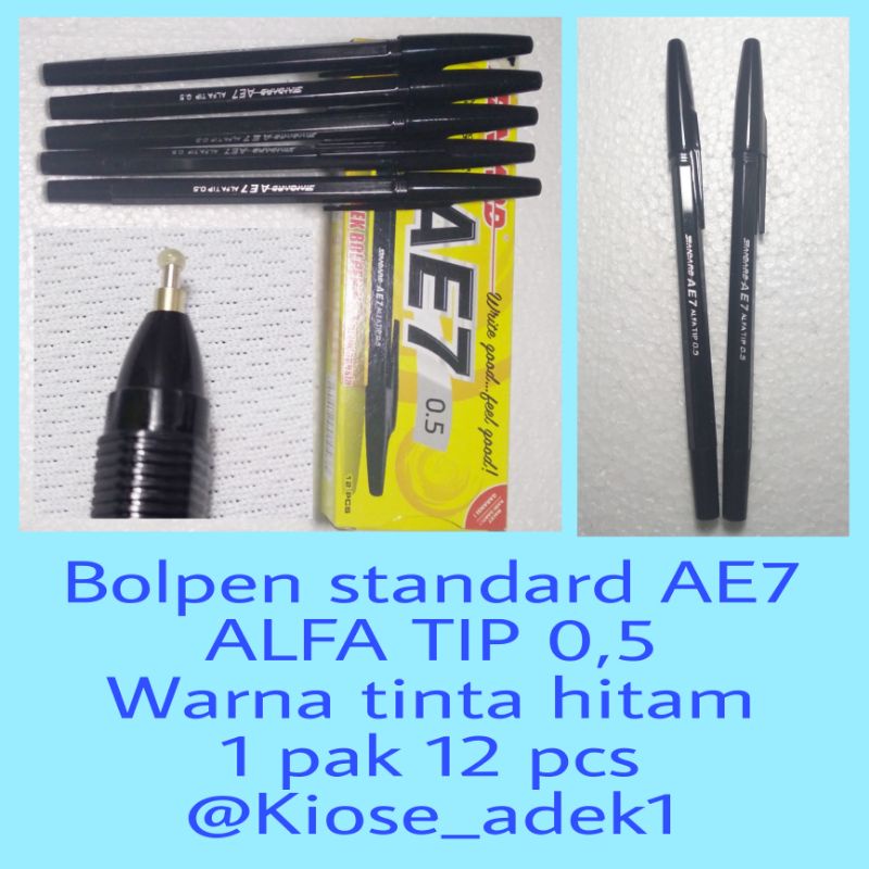 

bolpen standard AE7 ALFA TIP 0.5