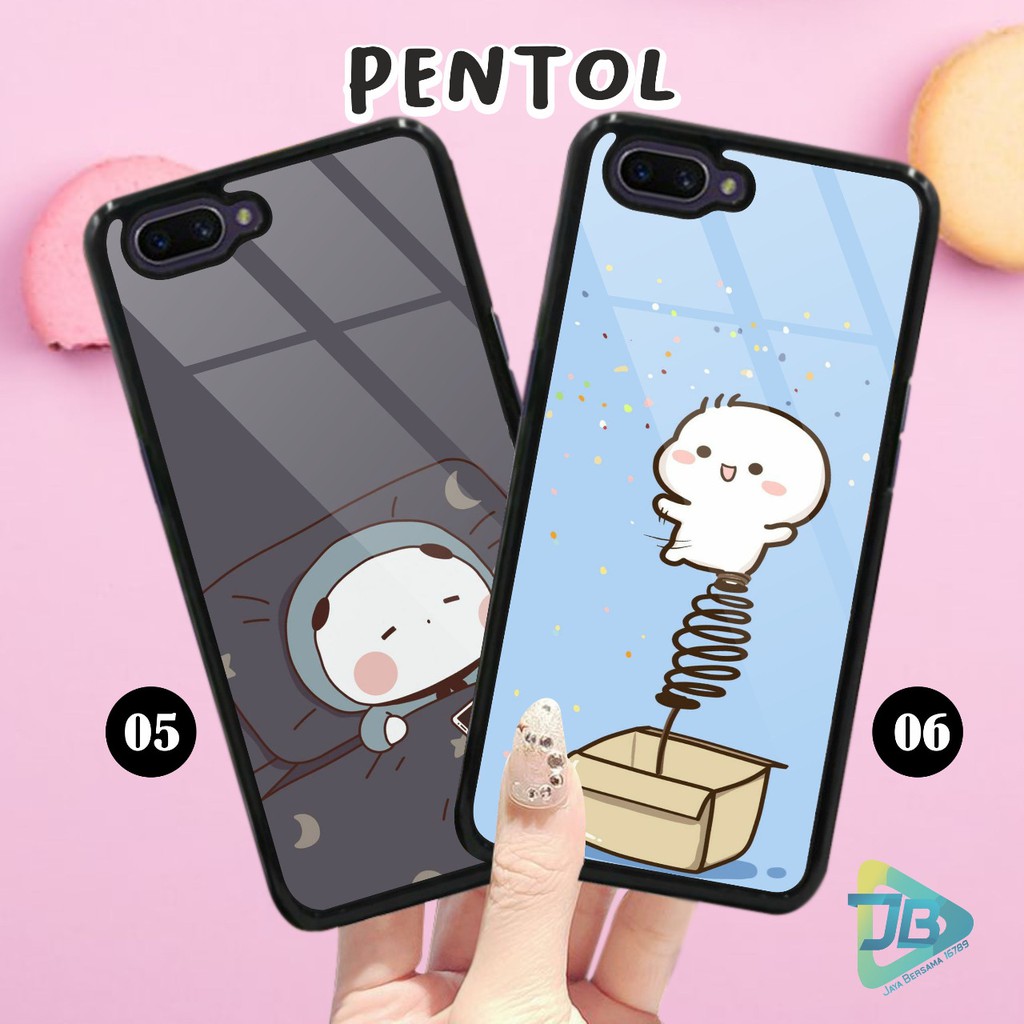 HARDCASE 2D GLOSSY PENTOL OPPO VIVO XIAOMI SAMSUNG REALME IPHONE ALL TYPE JB4664