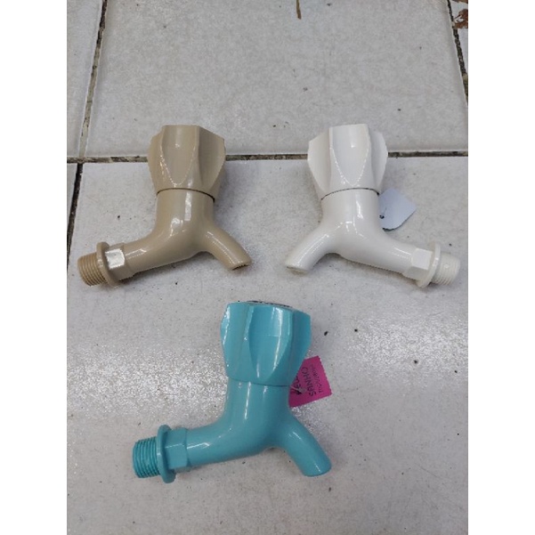 kran air tembok pvc keran air plastik sanho new sanho