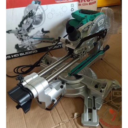 Gardenglories Nrt-Pro Ms 1055 Hd Mitter Saw 10 Inch Mitre Miter Gergaji Aluminium Sliding Mesin