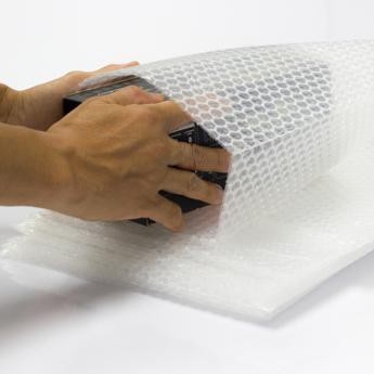 

Bubble Wrap Plus Lakban Packaging safety