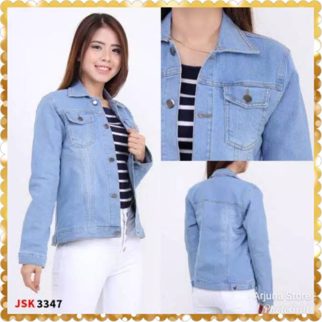 730+ Model Jaket Jeans Terbaru Untuk Wanita Gratis