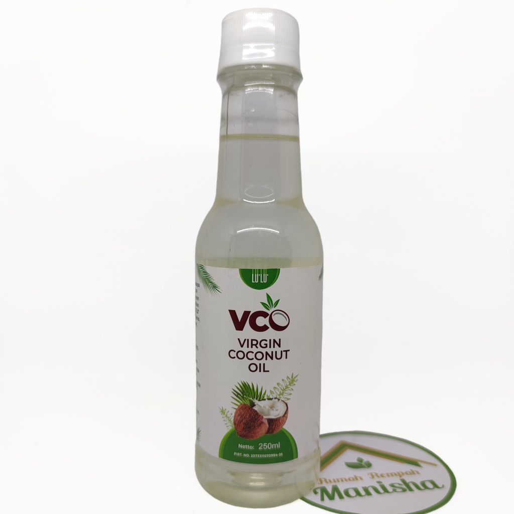 VCO Virgin Coconut Oil Minyak Kelapa LuLu Lu'Lu' Herba Natura 250ml