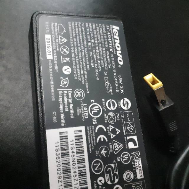 Carger Laptop Lenovo Thinkpad x270 x240 x260 x250 x240 20V 3.25A USB 65W