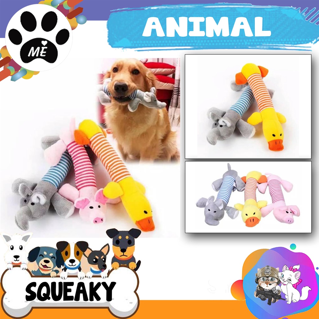 Mainan Gigit Bunyi &quot;ANIMAL&quot; Dog Chews Squeaky Toys