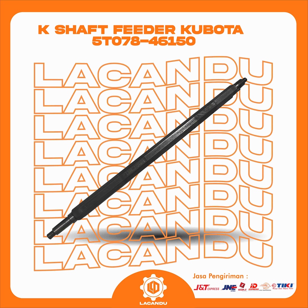K SHAFT FEEDER KUBOTA 5T078-46150 for COMBINE HARVESTER LACANDU PART
