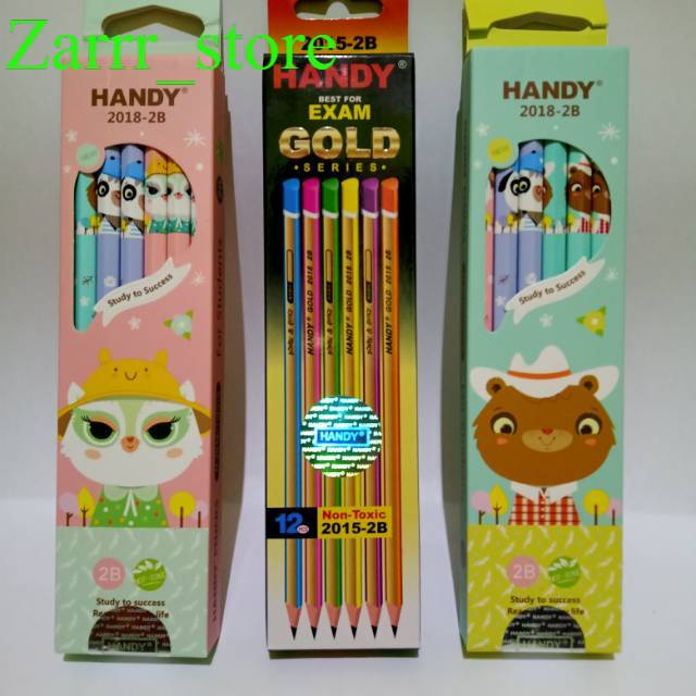 

12 PCS 1 LUSIN Pensil 2B Handy