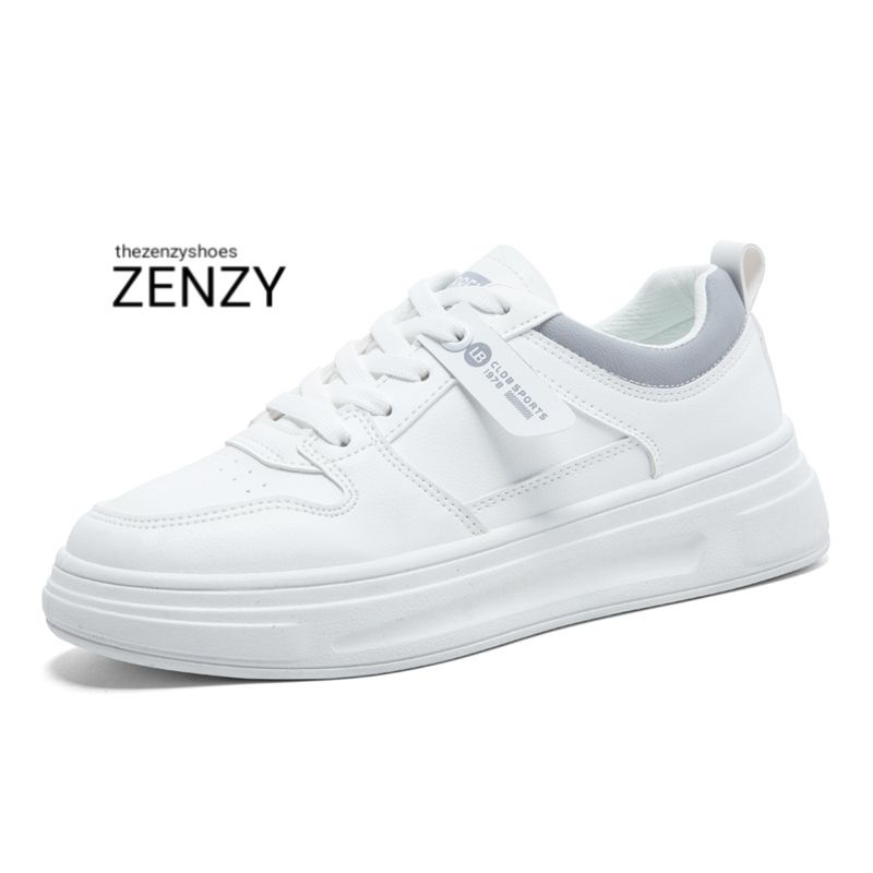 Zenzy Vomella Shoes Korea Designed - Sepatu Casual Comfy-Abu-Abu