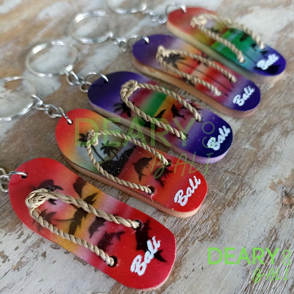 BALI KEYCHAIN GANTUNGAN KUNCI KHAS SOUVENIR / HAIDAH / OLEH-OLEH BALI