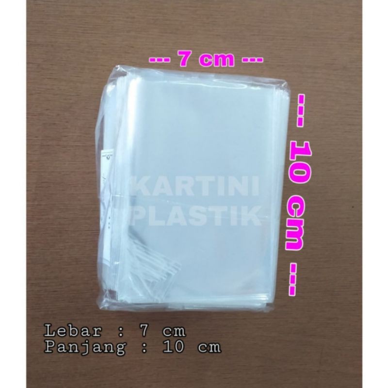 

Plastik OPP Tanpa Lem Ukuran 7x10