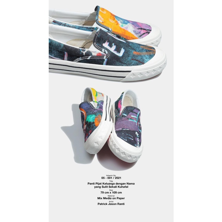 Sepatu Compass x Jason Ranty [Slip on Series]-Artwork 5
