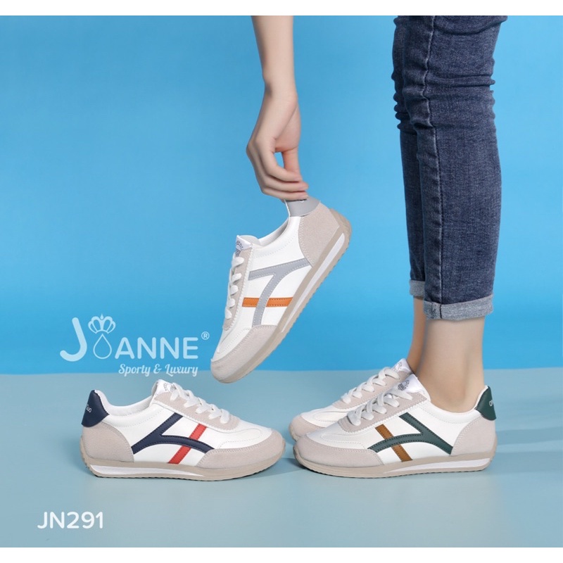 RESTOCK! [ORIGINAL] JOANNE Sporty Sneakers Shoes Sepatu Wanita #JN291