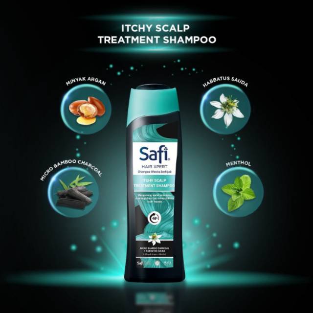 Safi hair xpert itchy scalp treatment shampo