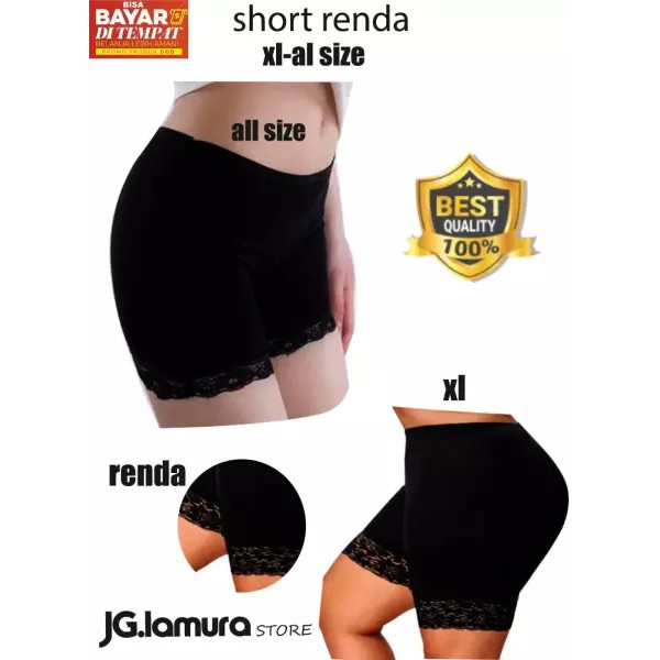 Promo 3pcs random / bisa satuan / celana shot short sot Strit street wanita leging  pendek Bisa COD