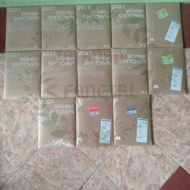 [PELUNASAN] 2021 Winter SMTOWN : SMCU EXRPESS ALBUM EXO KAI NCT AESPA