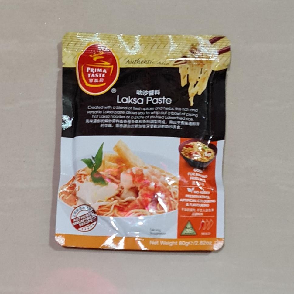 

Bumbu Prima Taste Laksa Paste / Bumbu Laksa Singapore 80 Gram