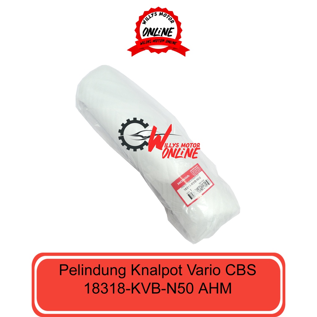 Pelindung Knalpot Vario CBS 18318-KVB-N50 AHM / Cover Tutup Knalpot