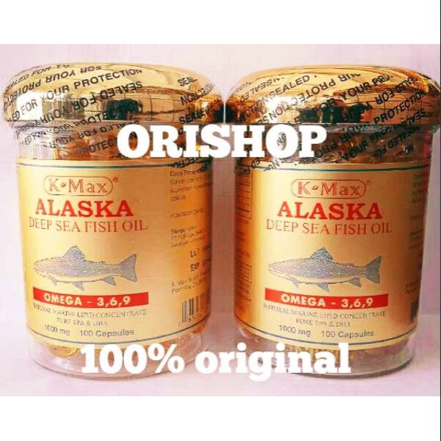 K-MAX ALASKA DEEP SEA FISH OIL (OMEGA 3,6,9)