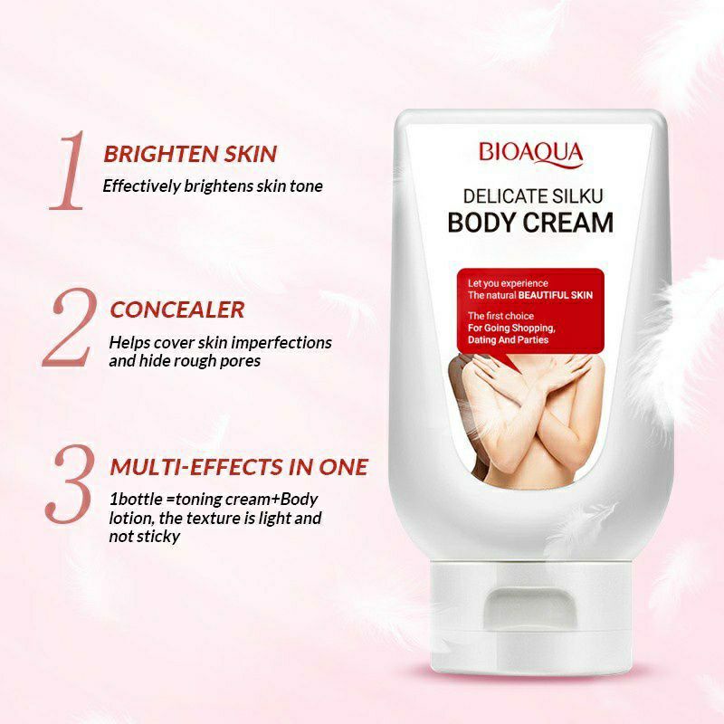 BIOAQUA Delicate Silky Body Cream [ BPOM ]