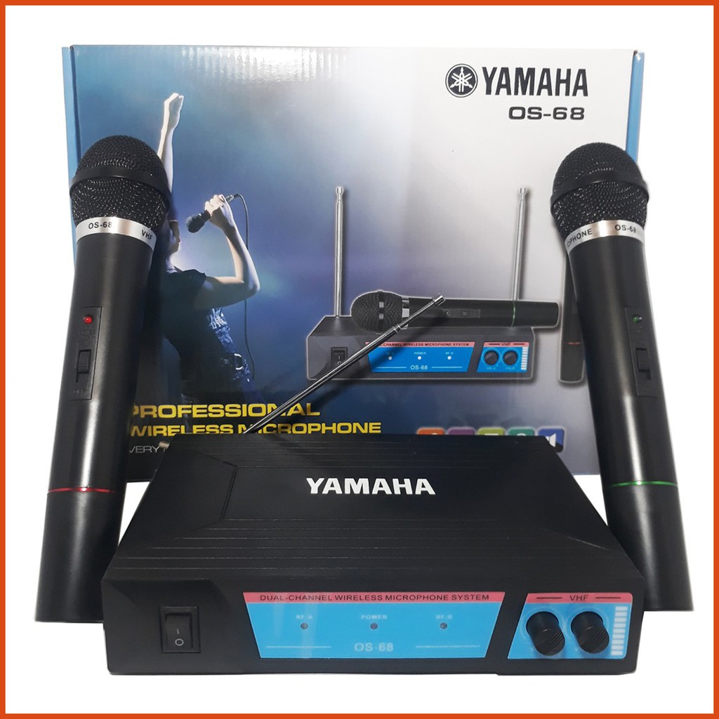 Mic Yamaha OS-68 Professional Wireless Microphone